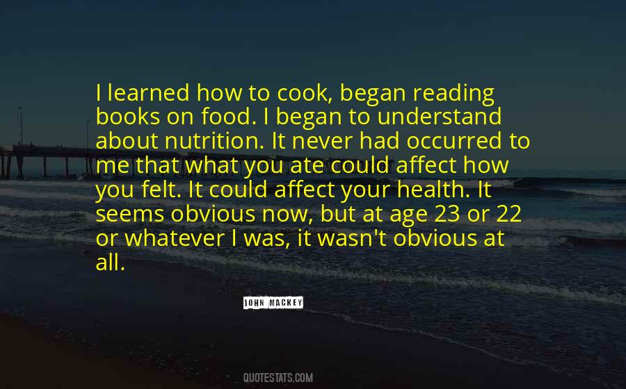 Food Nutrition Quotes #1771059