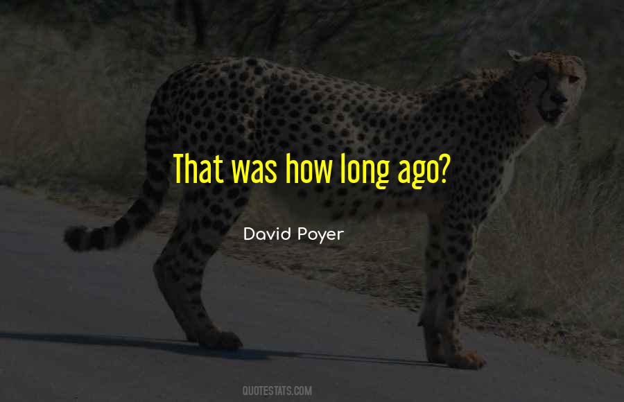 Poyer David Quotes #1827684