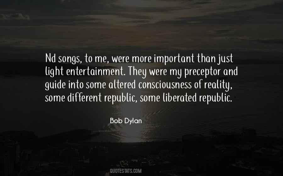Reality Entertainment Quotes #728525