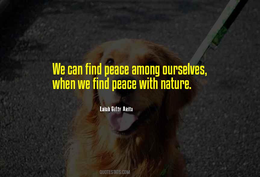 Find Peace Within Yourself Quotes #10133