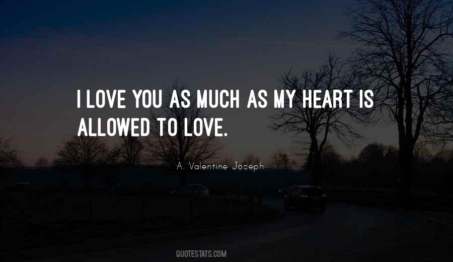 Quotes About Valentine Love #328640