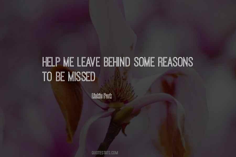 Be Missed Quotes #567007