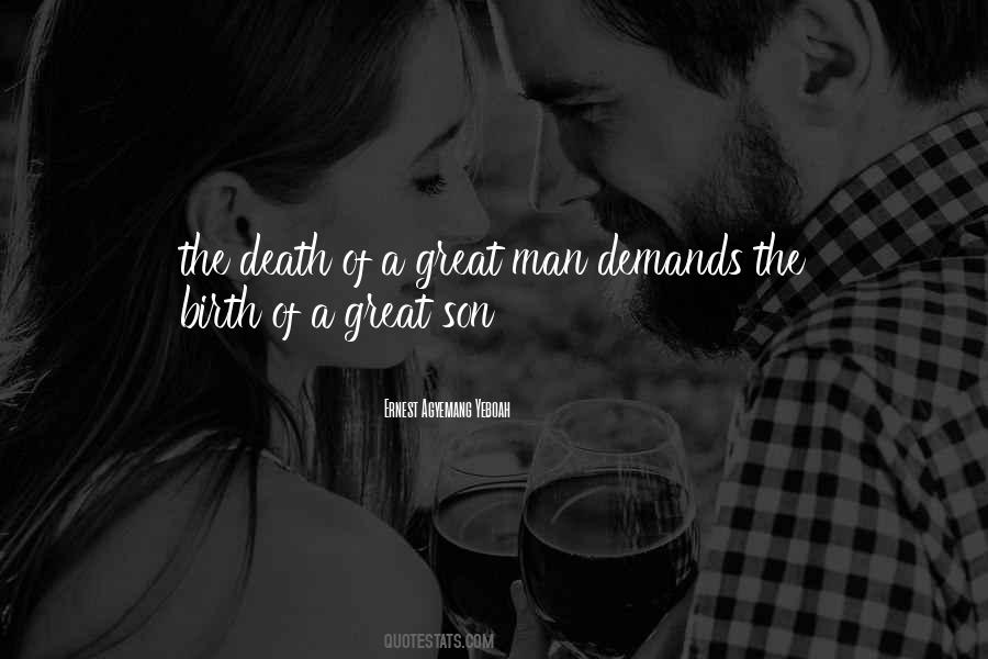A Great Son Quotes #1564832