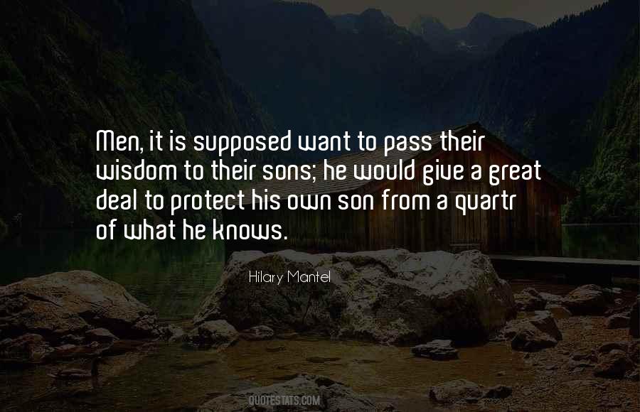 A Great Son Quotes #601204
