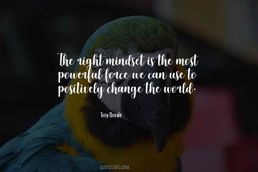 Change The Mindset Quotes #1357929