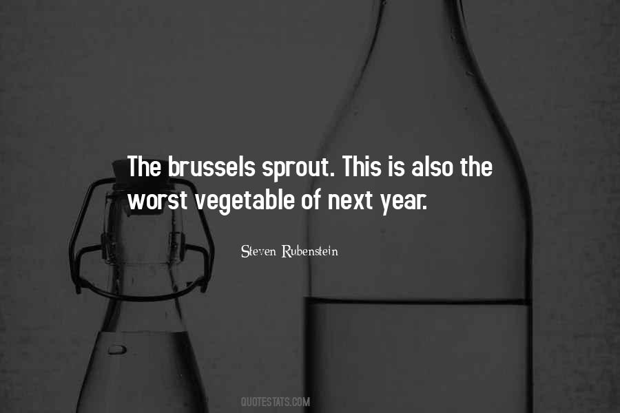 Brussels Sprout Quotes #1211450
