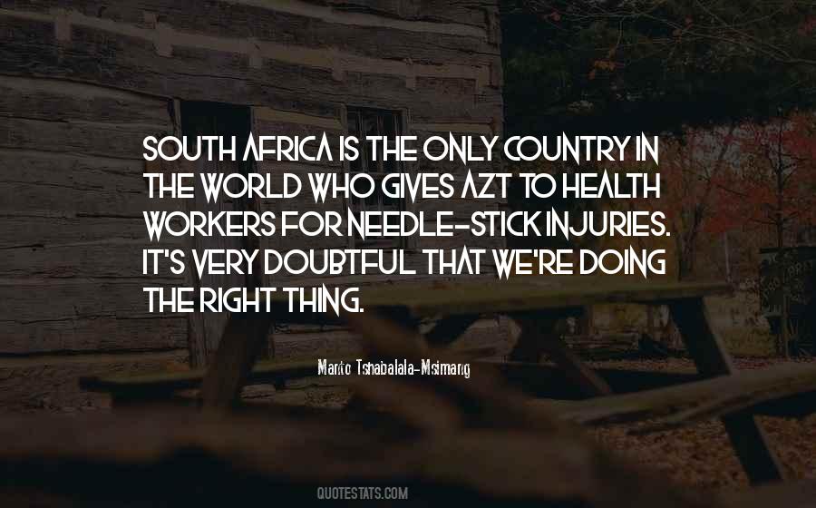 Tshabalala World Quotes #916026