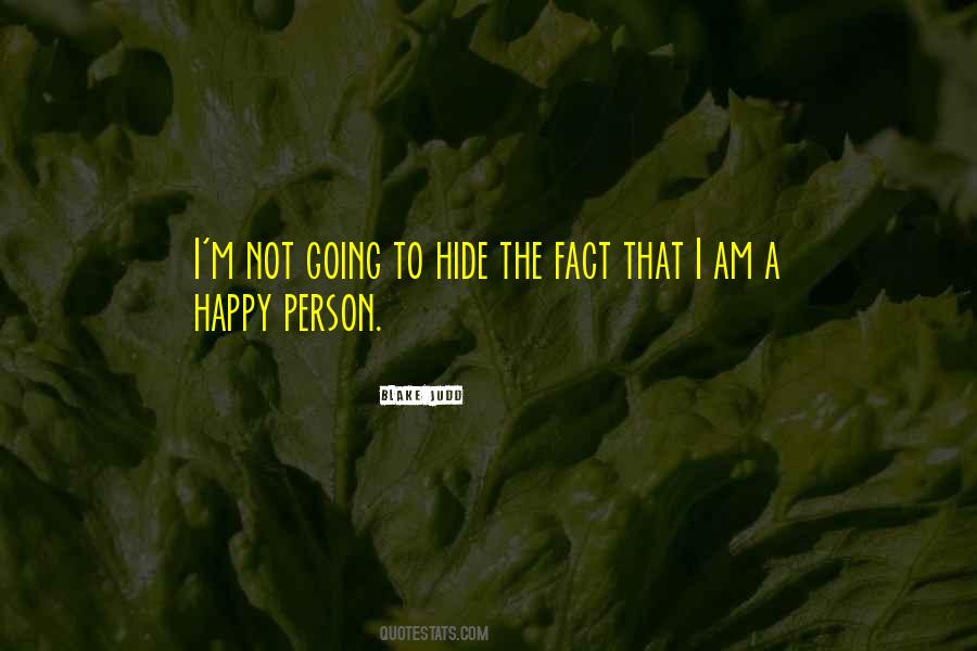 A Happy Person Quotes #1706367