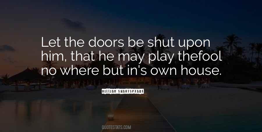 House Doors Quotes #1093148