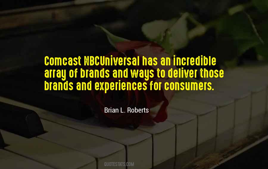 Brian Roberts Comcast Quotes #210116