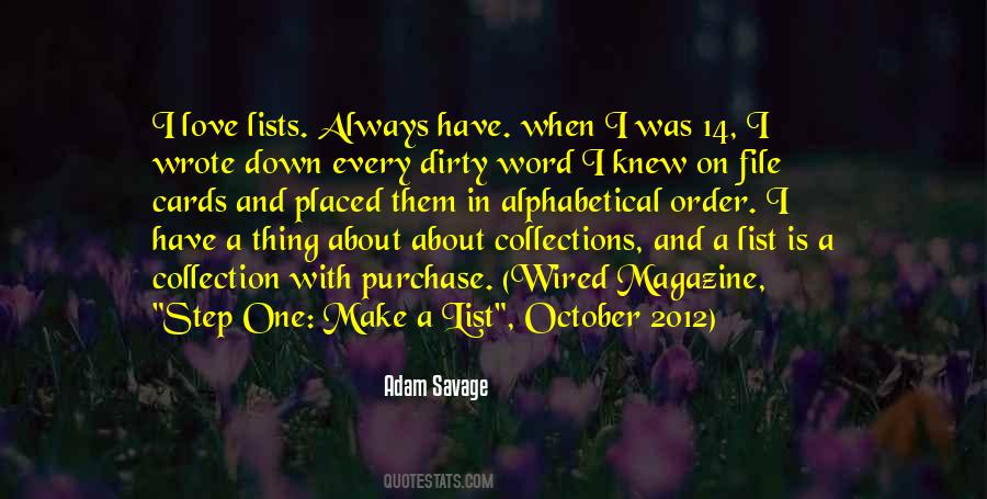 Un Words List Quotes #1157275