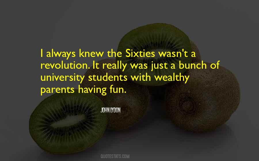 Quotes About The Sixties #1046710