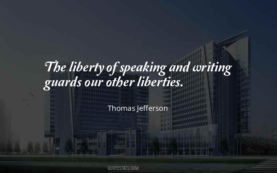 Thomas Jefferson Liberty Quotes #1485918