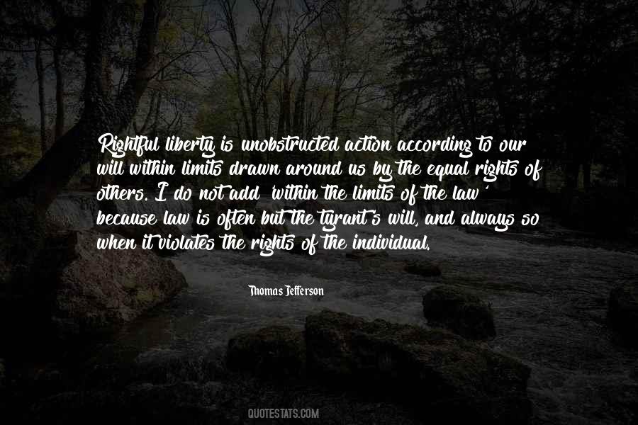 Thomas Jefferson Liberty Quotes #406884