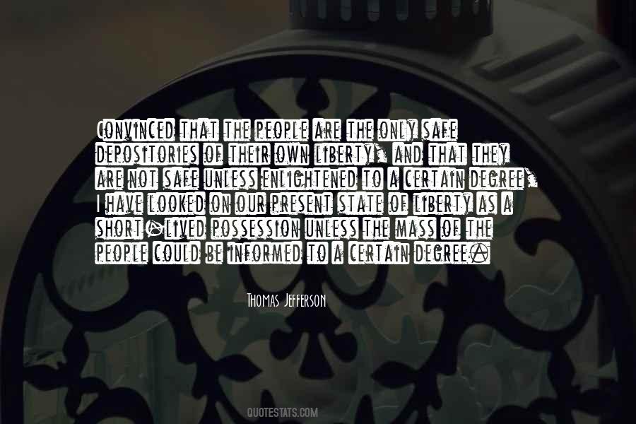 Thomas Jefferson Liberty Quotes #420602