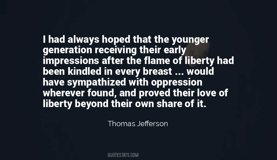 Thomas Jefferson Liberty Quotes #443210