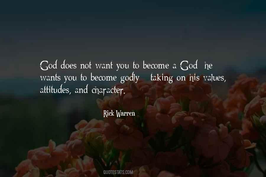 Godly Values Quotes #178180