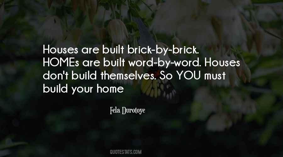 Brick Quotes #1011372