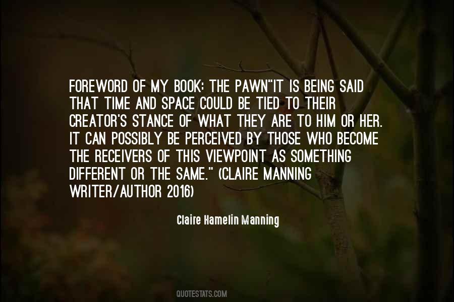 Claire Manning Quotes #1084348