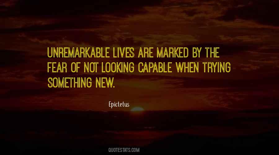 Fear Of Trying Quotes #1331784