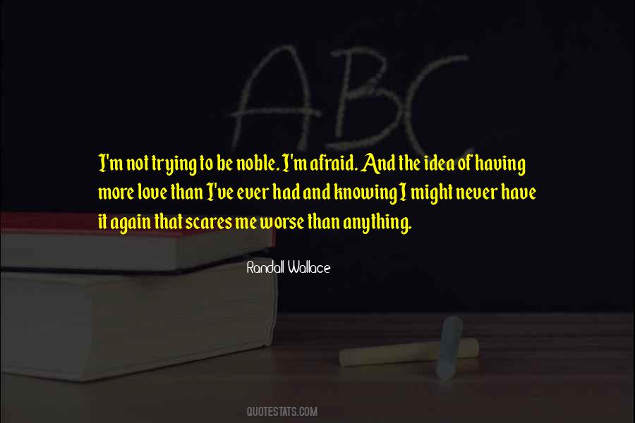 Fear Of Trying Quotes #1696450