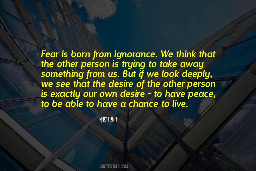 Fear Of Trying Quotes #1806782