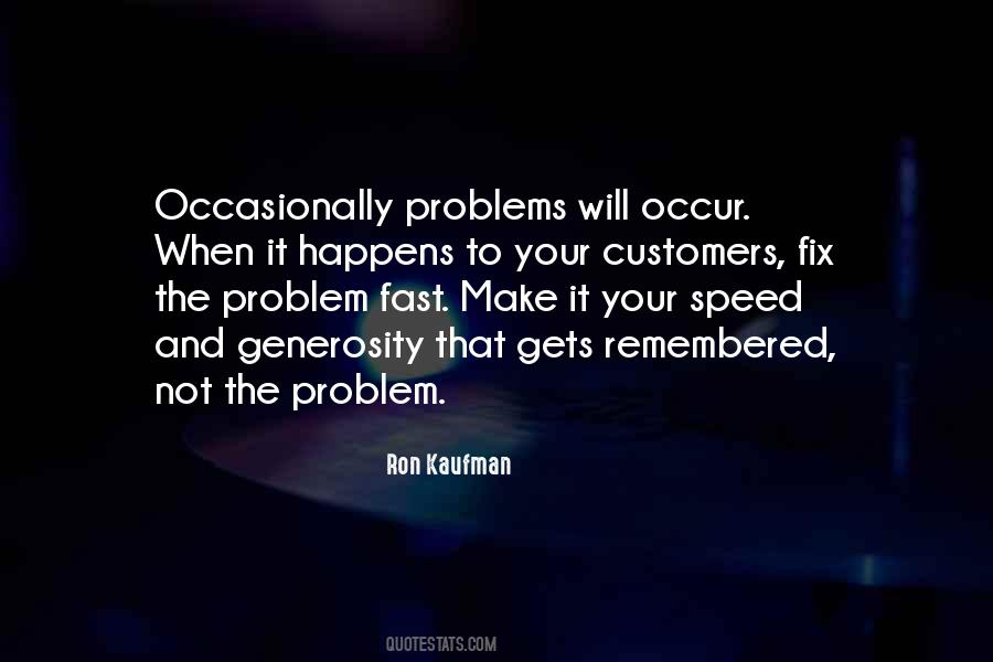 Problem Customers Quotes #1135781