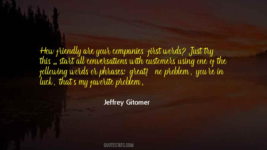 Problem Customers Quotes #680802