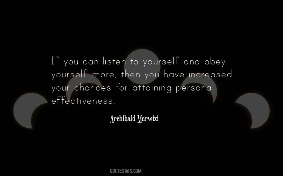 Personal Leadership Quotes #1034520