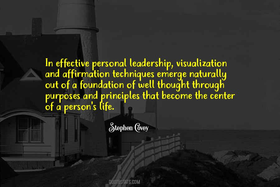 Personal Leadership Quotes #1065557
