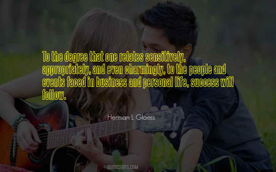 Personal Leadership Quotes #11567