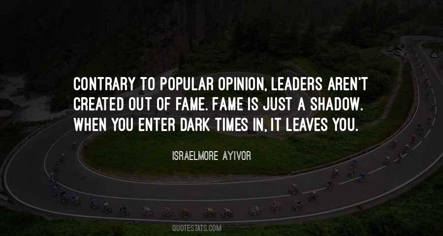 Personal Leadership Quotes #855108