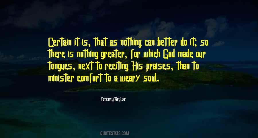 Praises For God Quotes #1400038