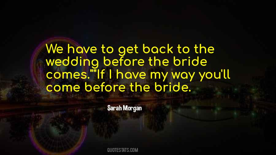 Bride Quotes #1047956