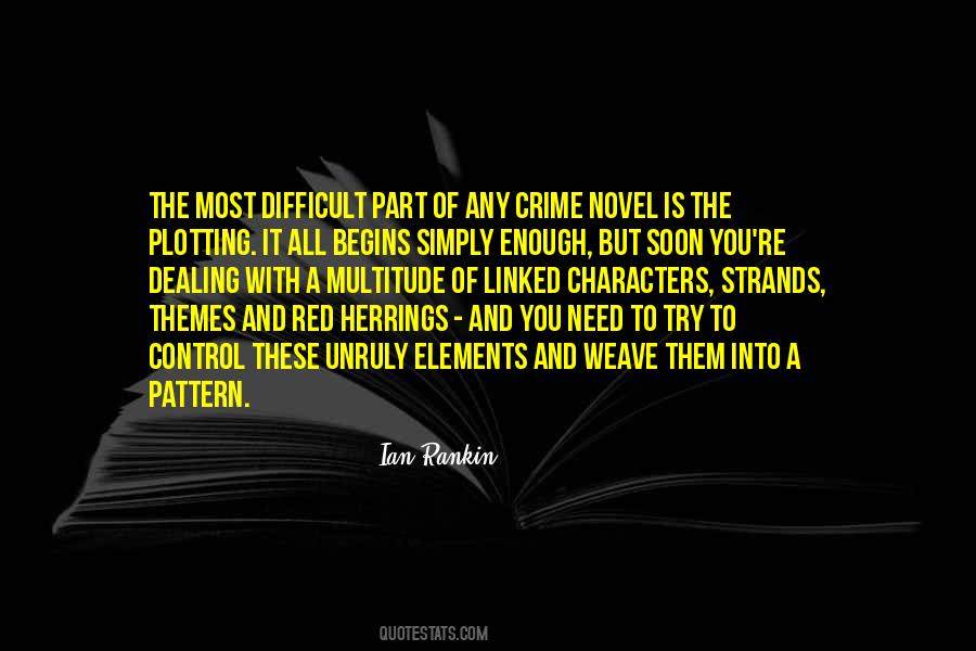 Crime Novel Quotes #1299566