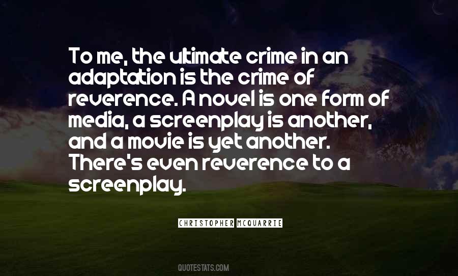 Crime Novel Quotes #392869