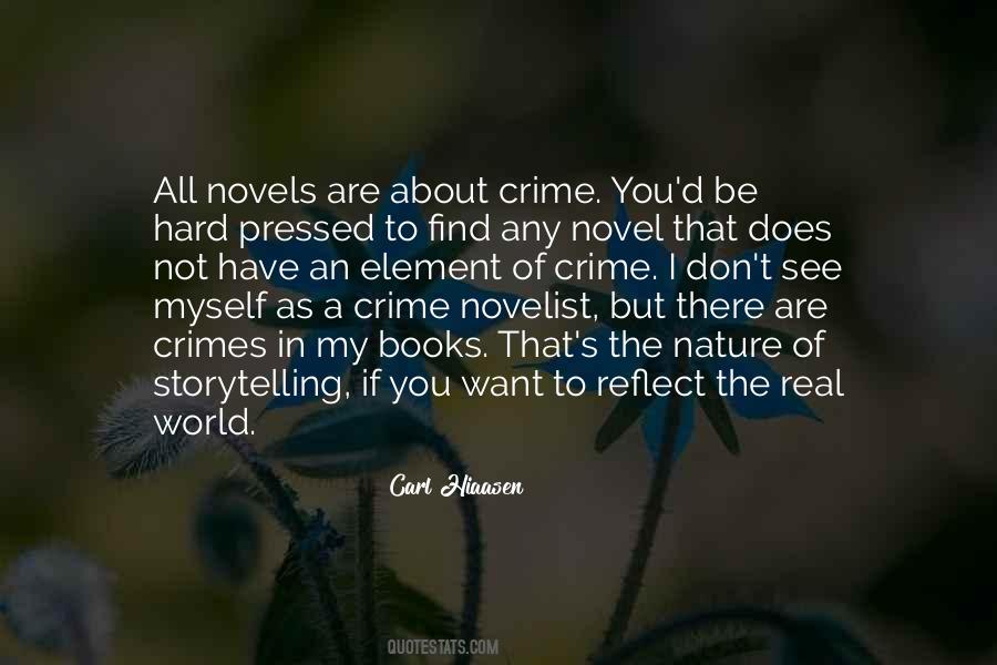 Crime Novel Quotes #682961