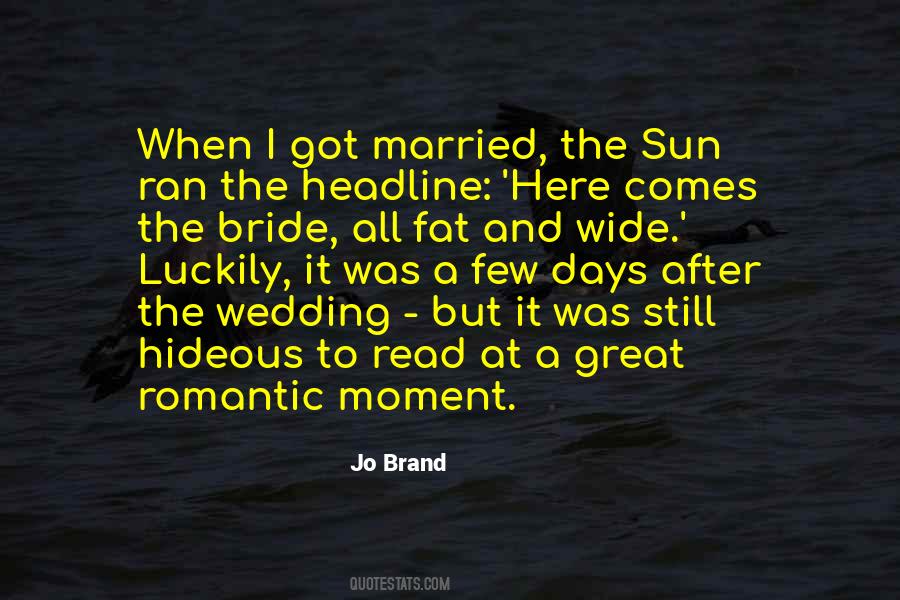 Bride Wedding Quotes #1872391
