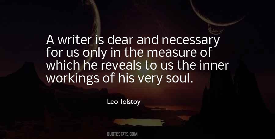 Writer Tolstoy Quotes #524985