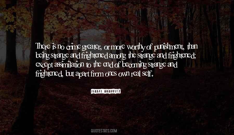 Strange Crime Quotes #334873