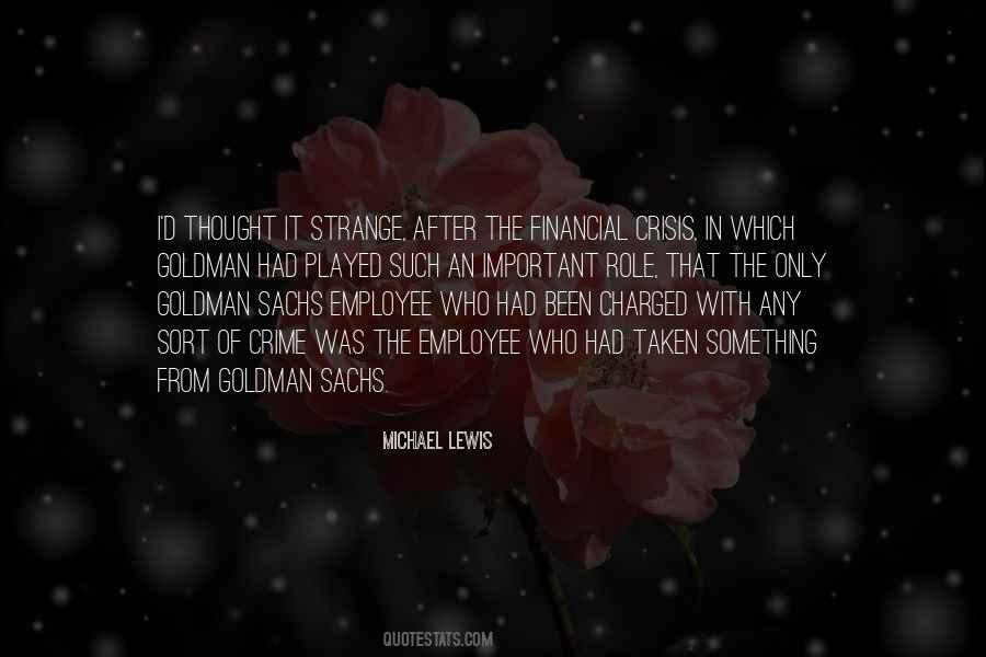 Strange Crime Quotes #367749