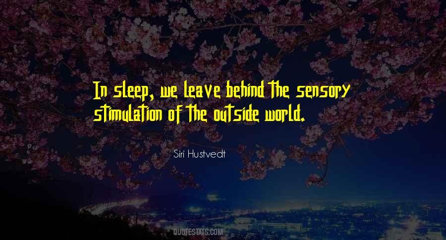 Leave The World Behind Quotes #558367