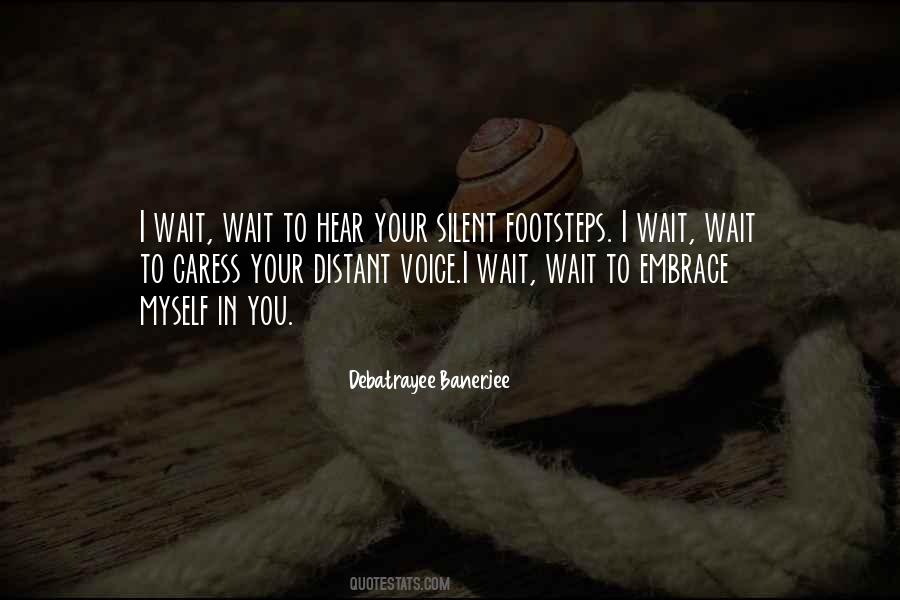 Your Footsteps Quotes #1159748