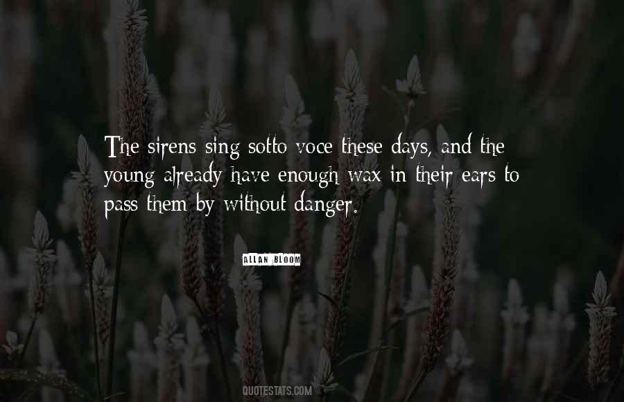 Quotes About The Sirens #1132440