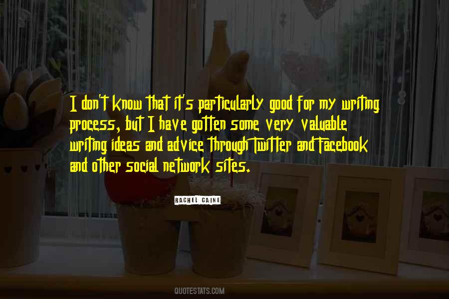 Writing Advice Process Quotes #636696