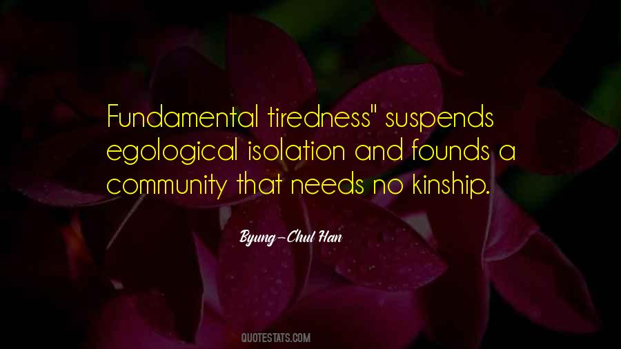 Fundamental Needs Quotes #123459