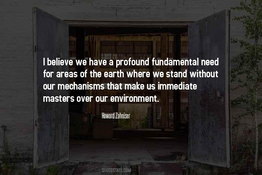 Fundamental Needs Quotes #1434992