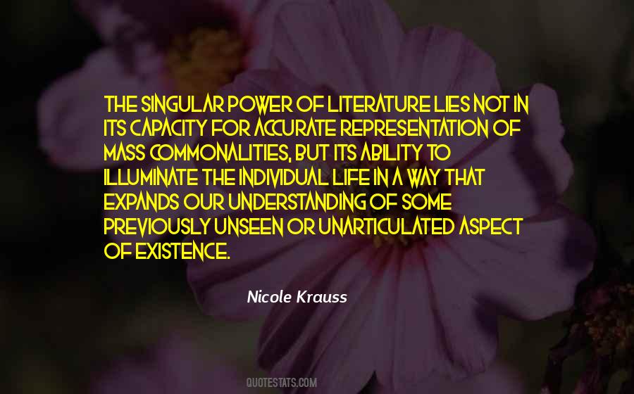 Individual Life Quotes #1262098