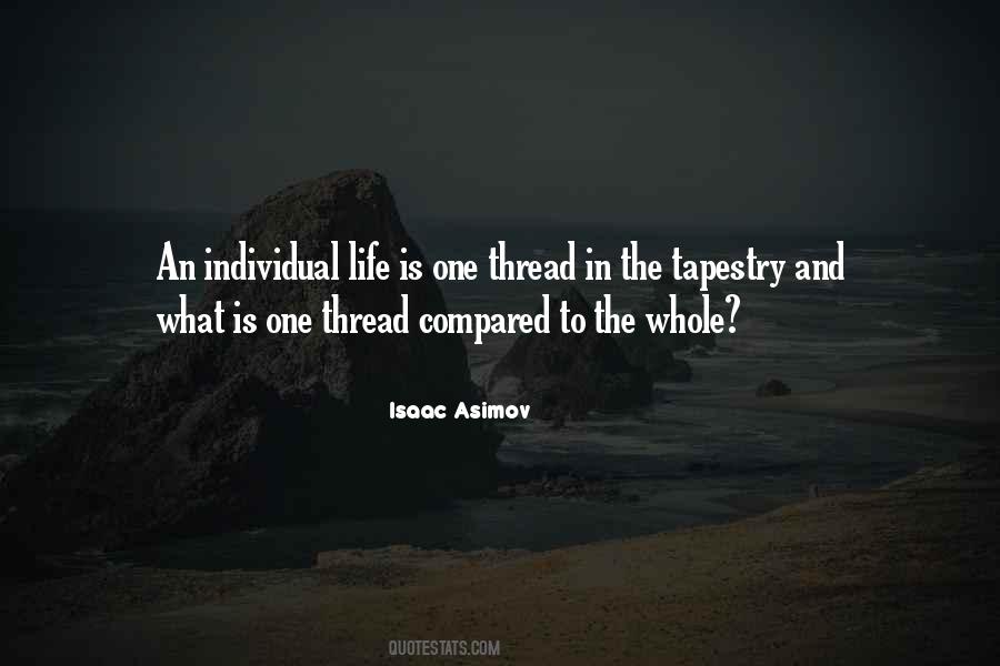 Individual Life Quotes #1778453