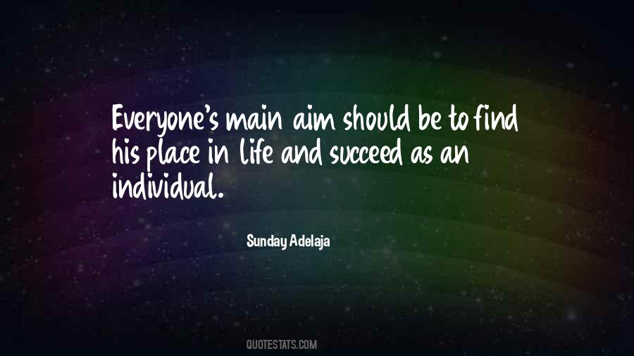 Individual Life Quotes #3819